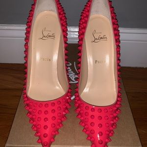 AUTHENTIC SPIKED PIGALLE CHRISTIAN LOUBOUTIN HEELS